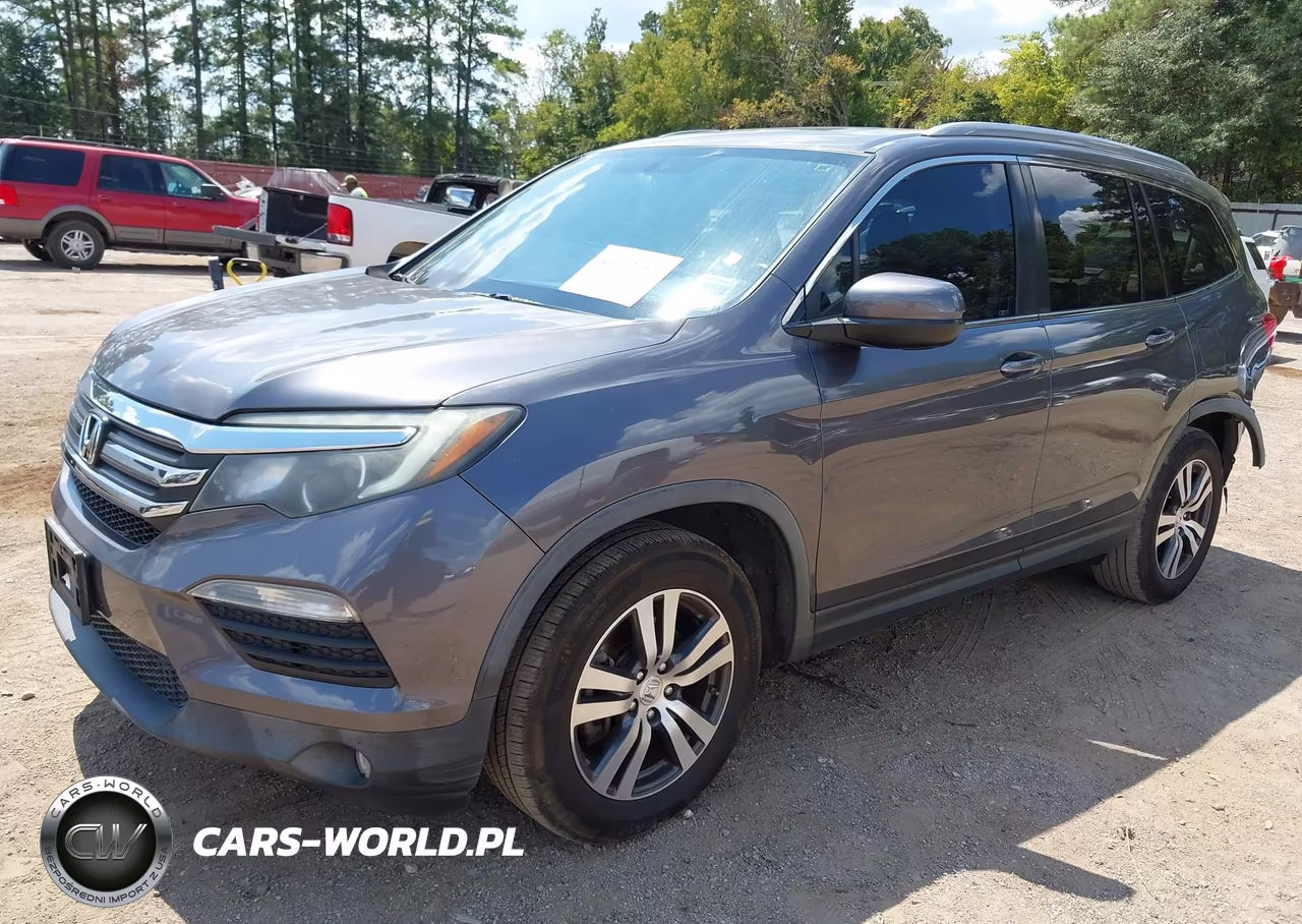 2017 Honda Pilot Ex-L VIN:5FNYF5H51HB031320 - 2