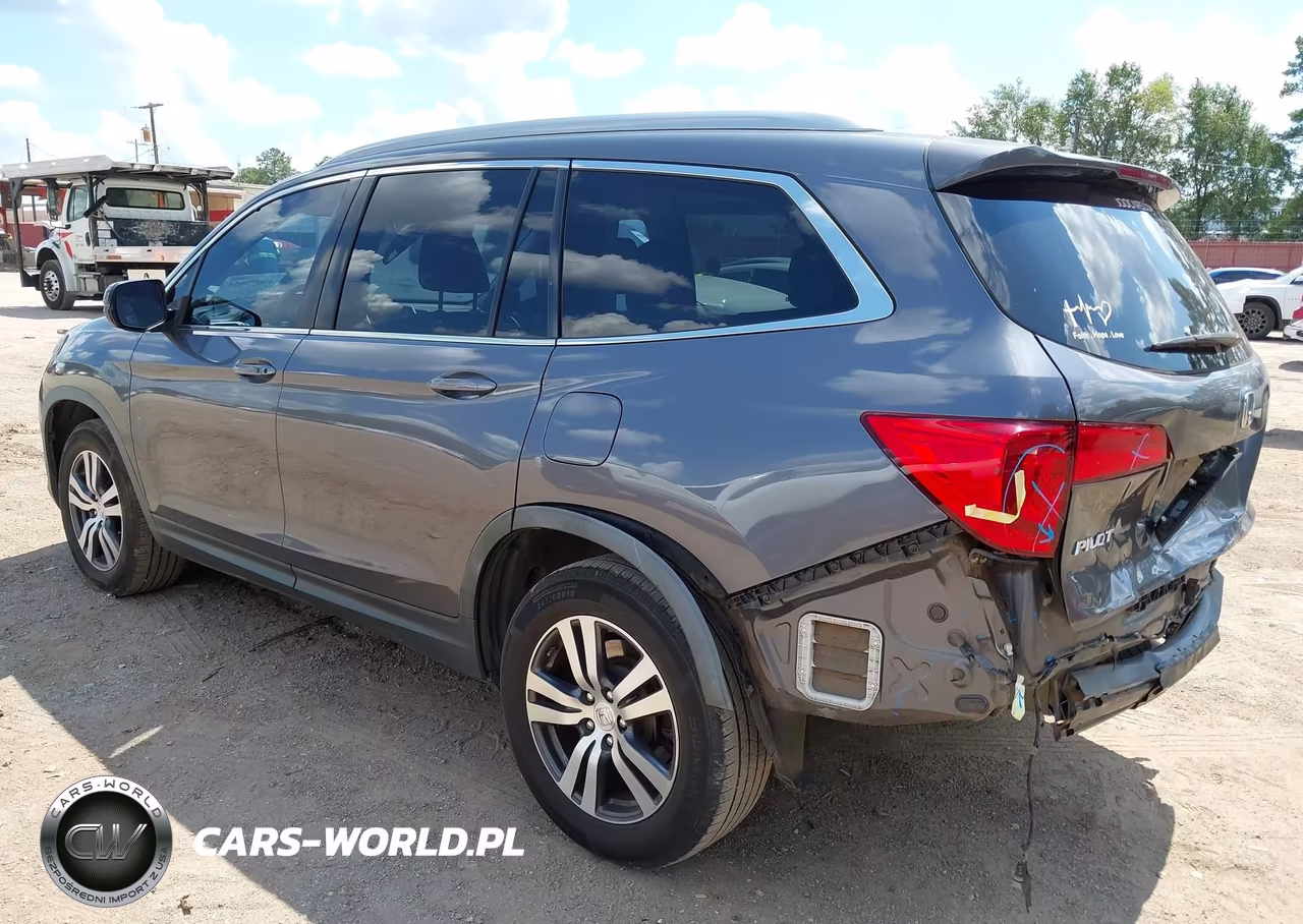 2017 Honda Pilot Ex-L VIN:5FNYF5H51HB031320 - 3