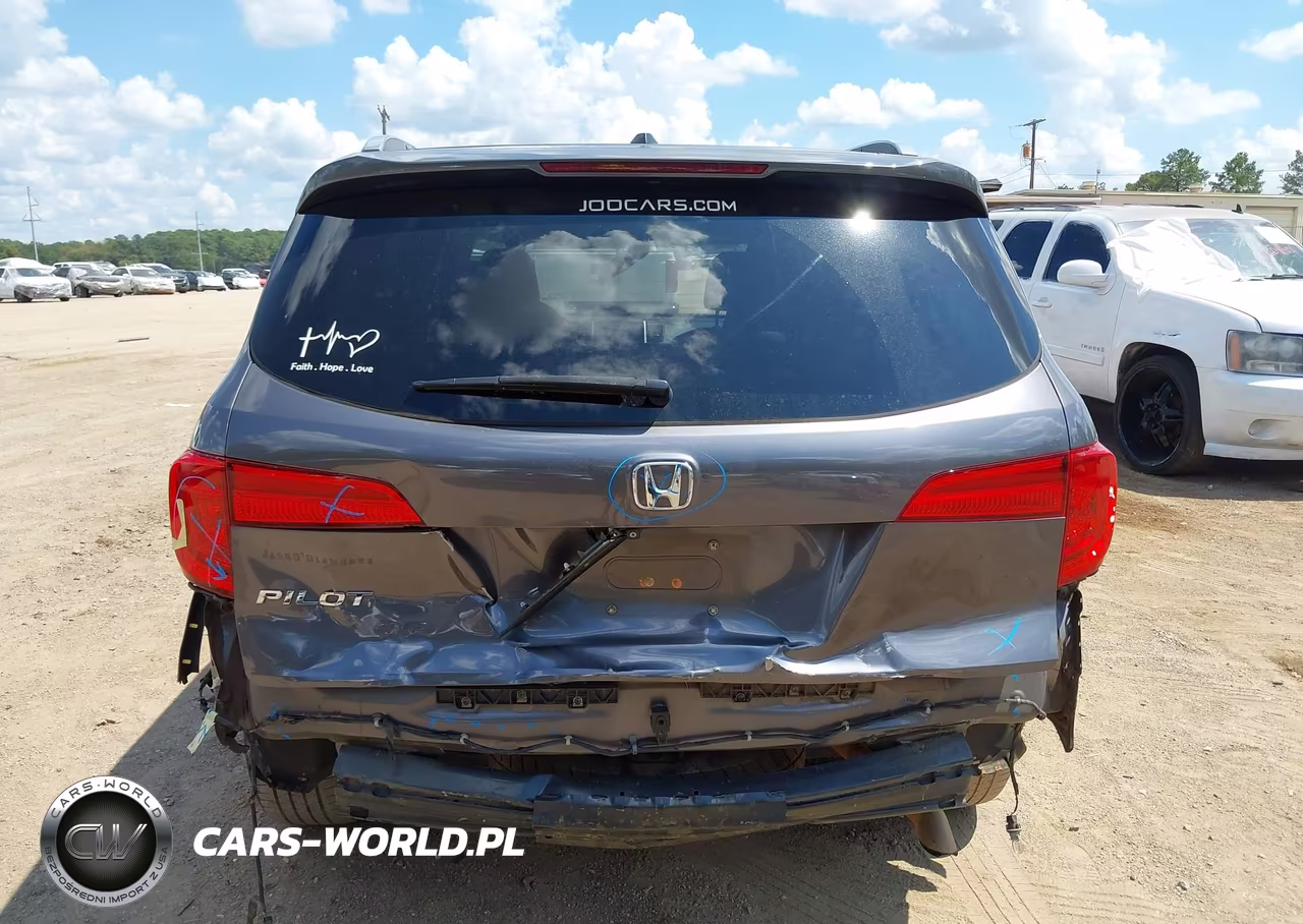2017 Honda Pilot Ex-L VIN:5FNYF5H51HB031320 - 6