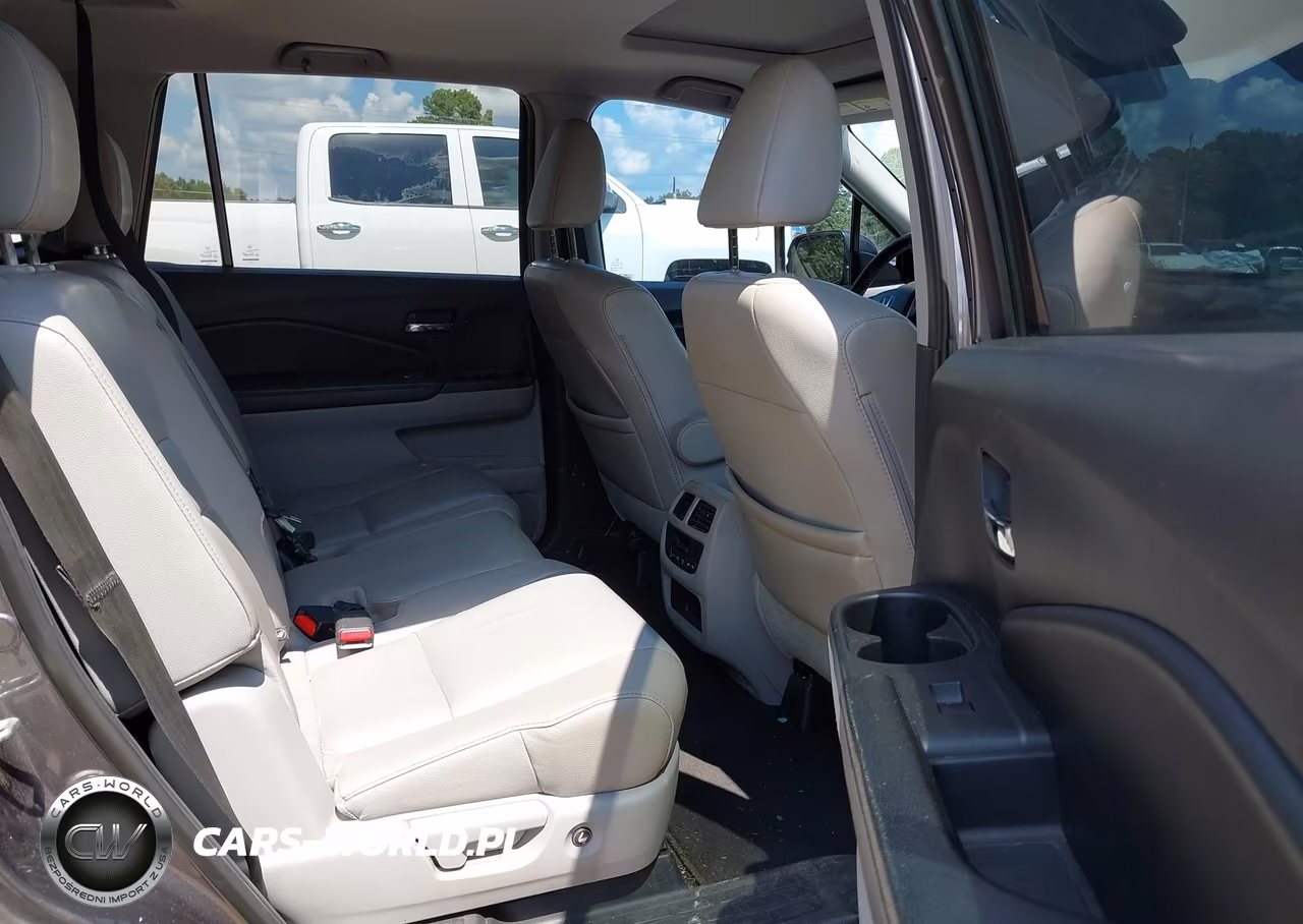 2017 Honda Pilot Ex-L VIN:5FNYF5H51HB031320 - 8