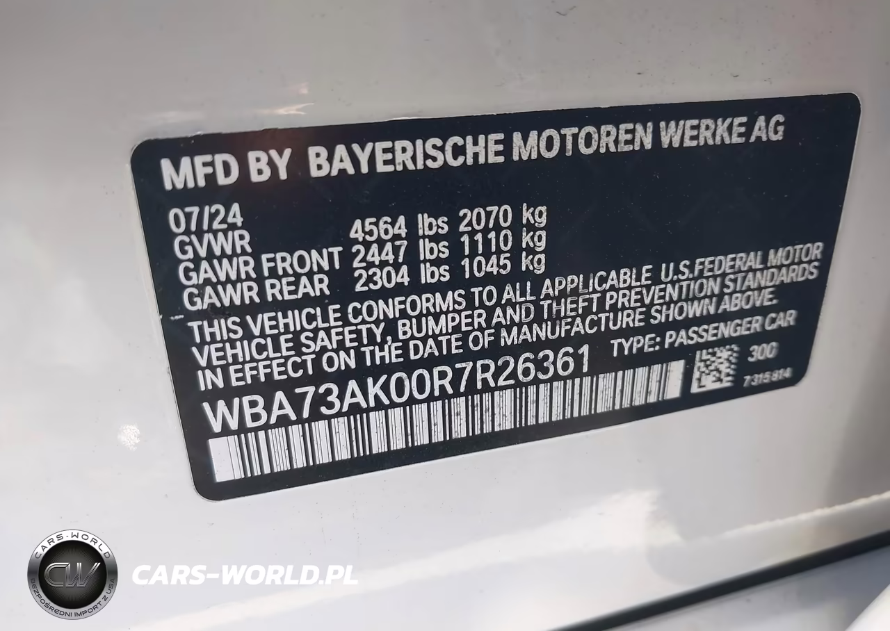 2024 BMW 228Xi VIN:WBA73AK00R7R26361 - 9