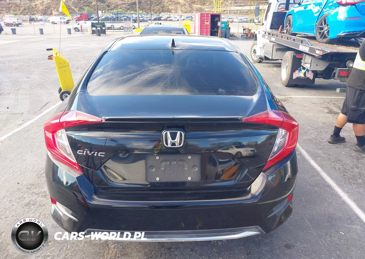 2019 Honda Civic Ex VIN:JHMFC1F3XKX002520 - 16