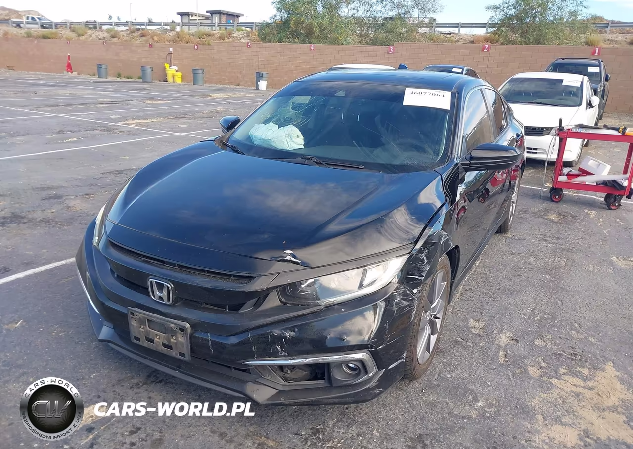 2019 Honda Civic Ex VIN:JHMFC1F3XKX002520 - 2