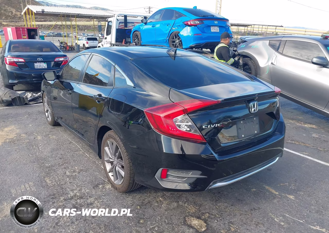 2019 Honda Civic Ex VIN:JHMFC1F3XKX002520 - 3
