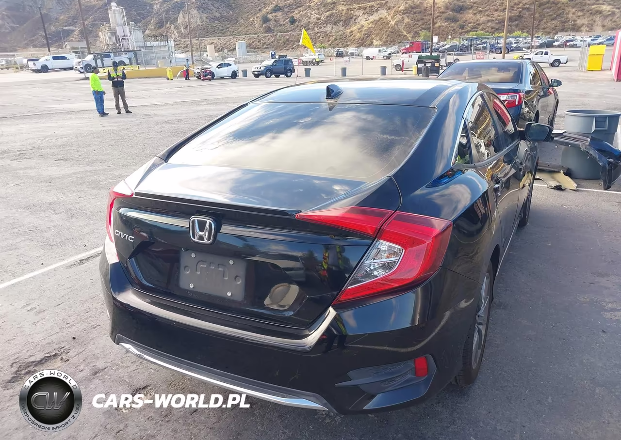 2019 Honda Civic Ex VIN:JHMFC1F3XKX002520 - 4