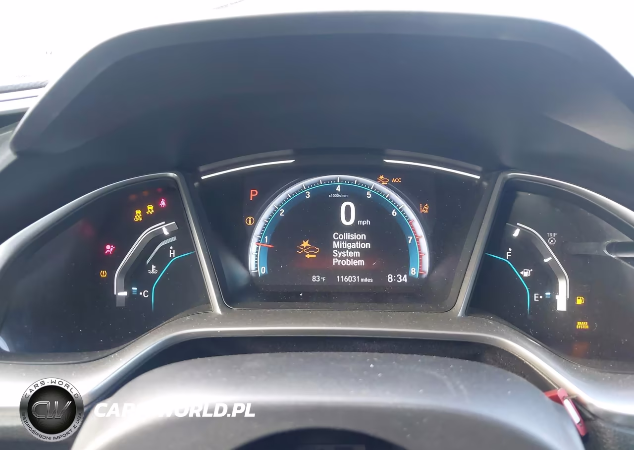 2019 Honda Civic Ex VIN:JHMFC1F3XKX002520 - 7
