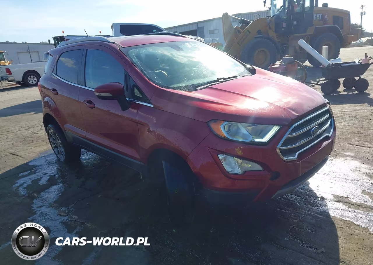 2021 Ford Ecosport Titanium VIN:MAJ6S3KL2MC411729 - 1