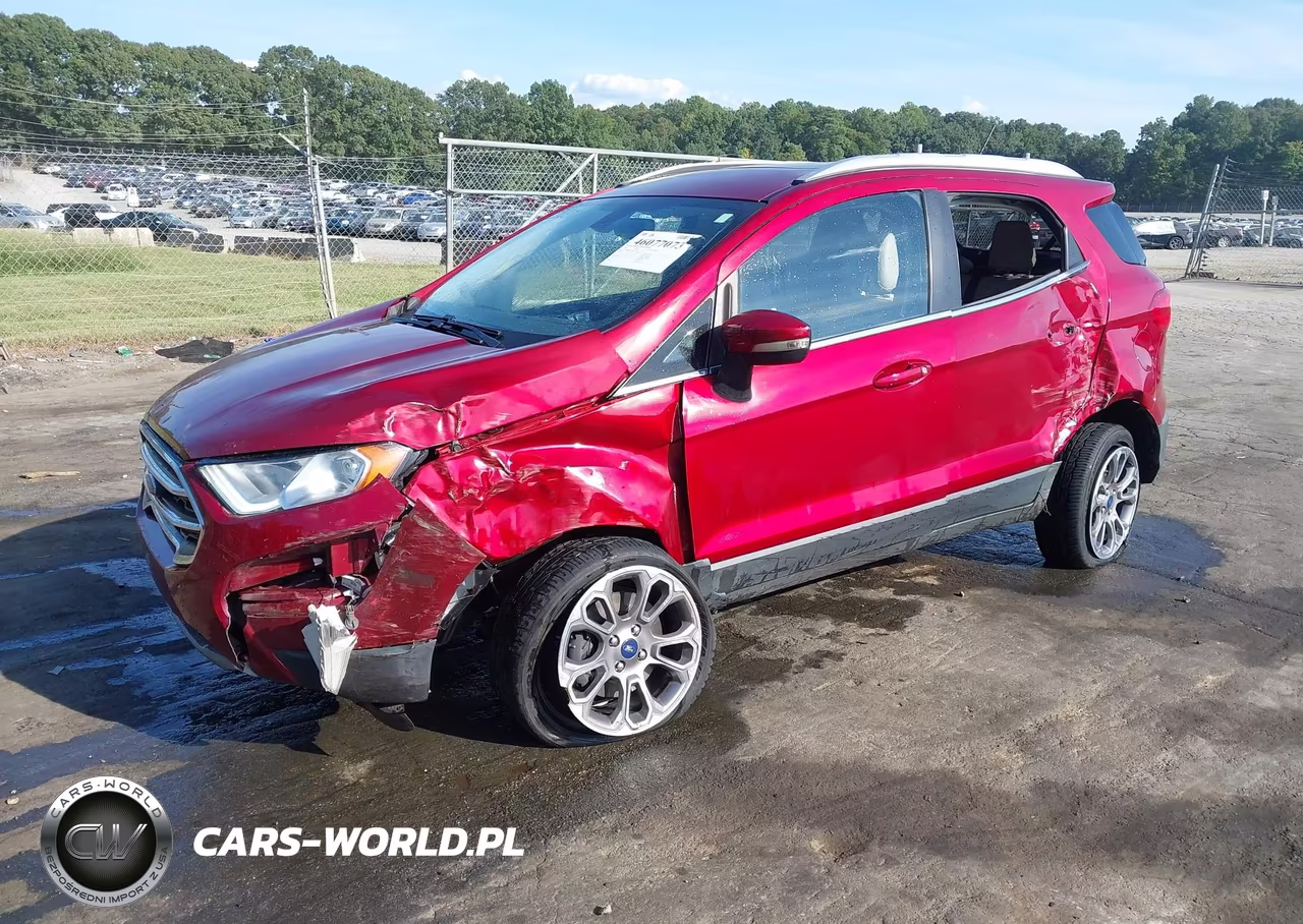 2021 Ford Ecosport Titanium VIN:MAJ6S3KL2MC411729 - 2