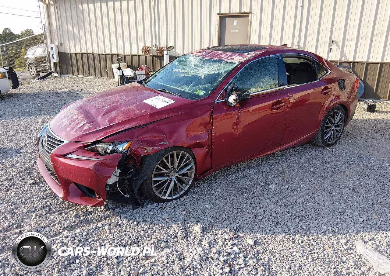 2014 Lexus Is 250 VIN:JTHCF1D2XE5007592 - 2