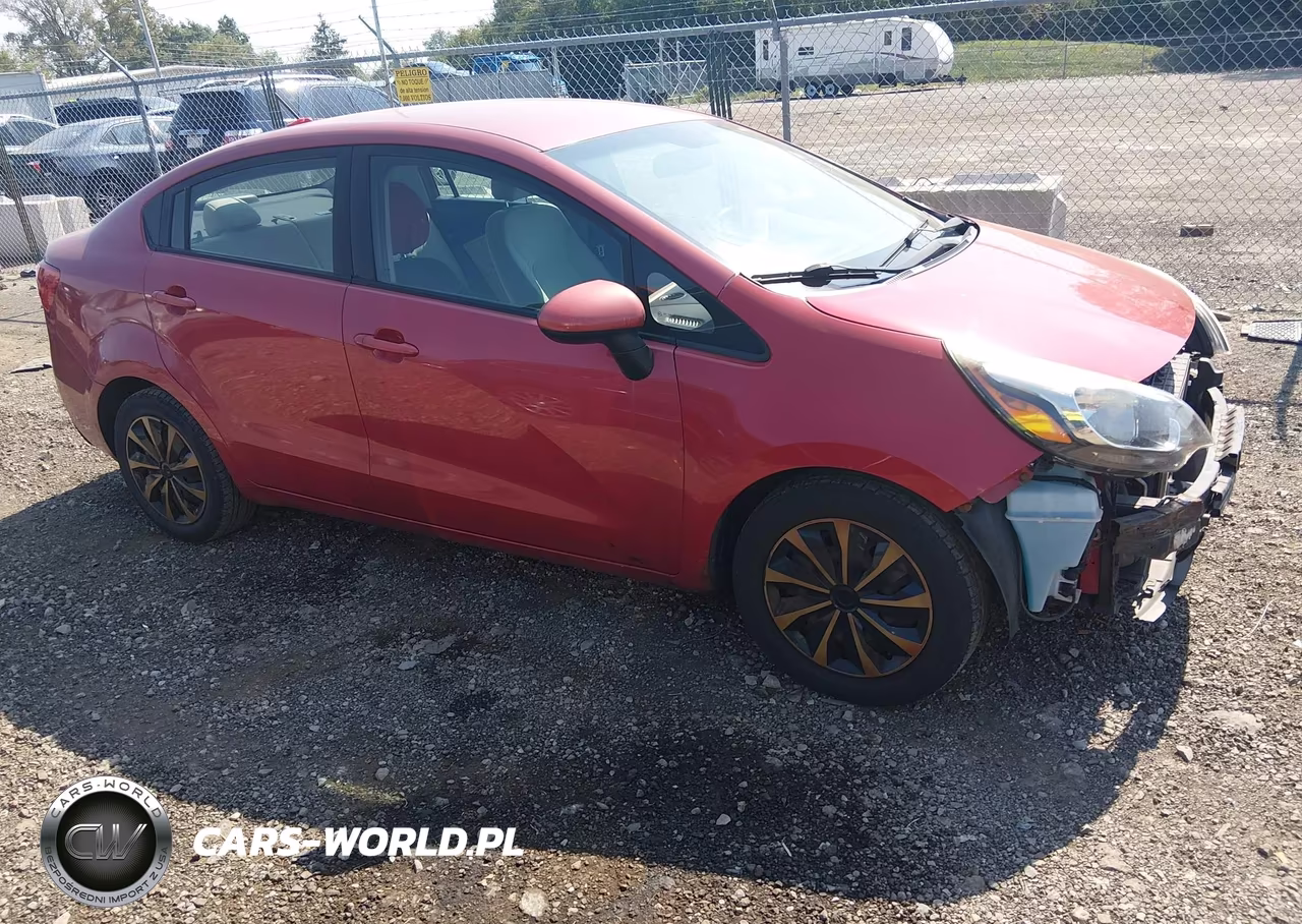 2012 Kia Rio Lx VIN:KNADM4A30C6075382 - 14