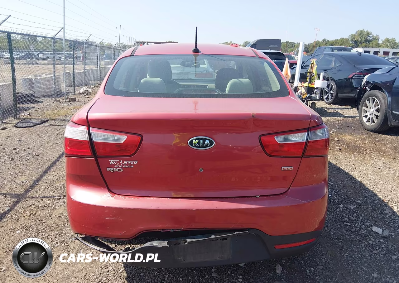 2012 Kia Rio Lx VIN:KNADM4A30C6075382 - 17