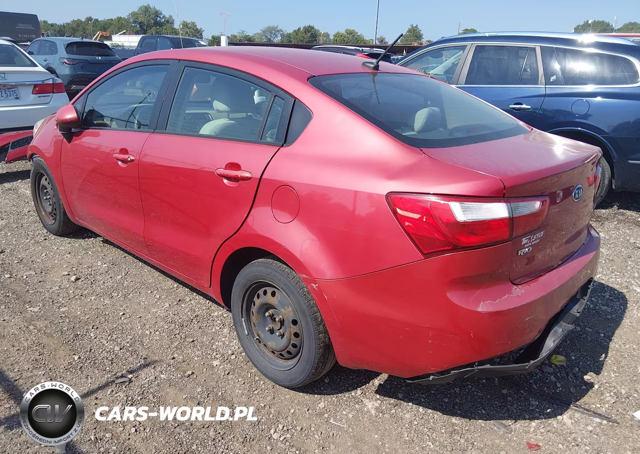 2012 Kia Rio Lx VIN:KNADM4A30C6075382 - 3
