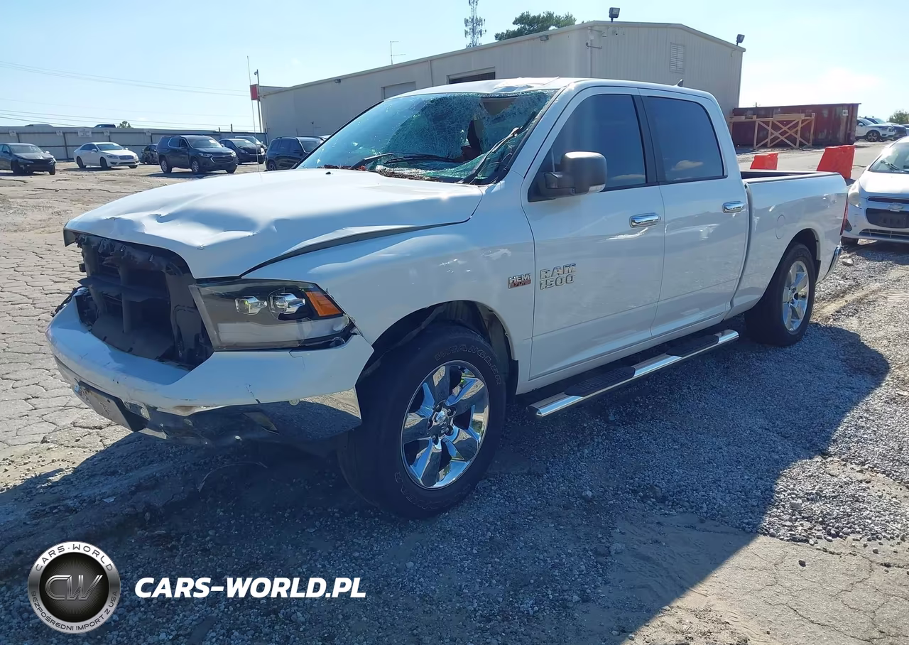 2018 Ram 1500 Big Horn 4X2 6'4 Box VIN:1C6RR6TT2JS119039 - 2