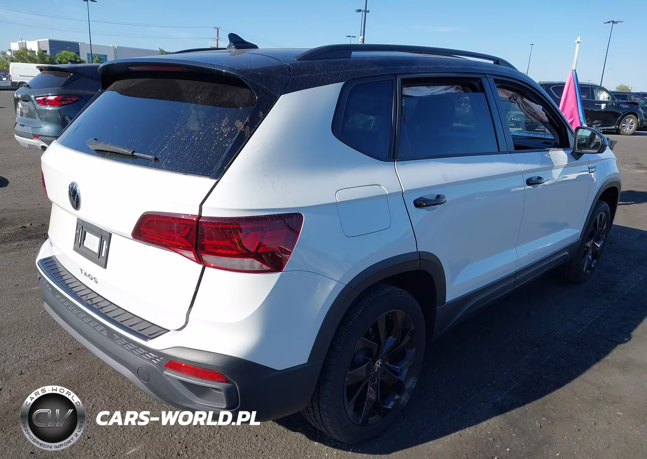 2024 Volkswagen Taos 1.5T Se Black VIN:3VVJX7B22RM106291 - 4