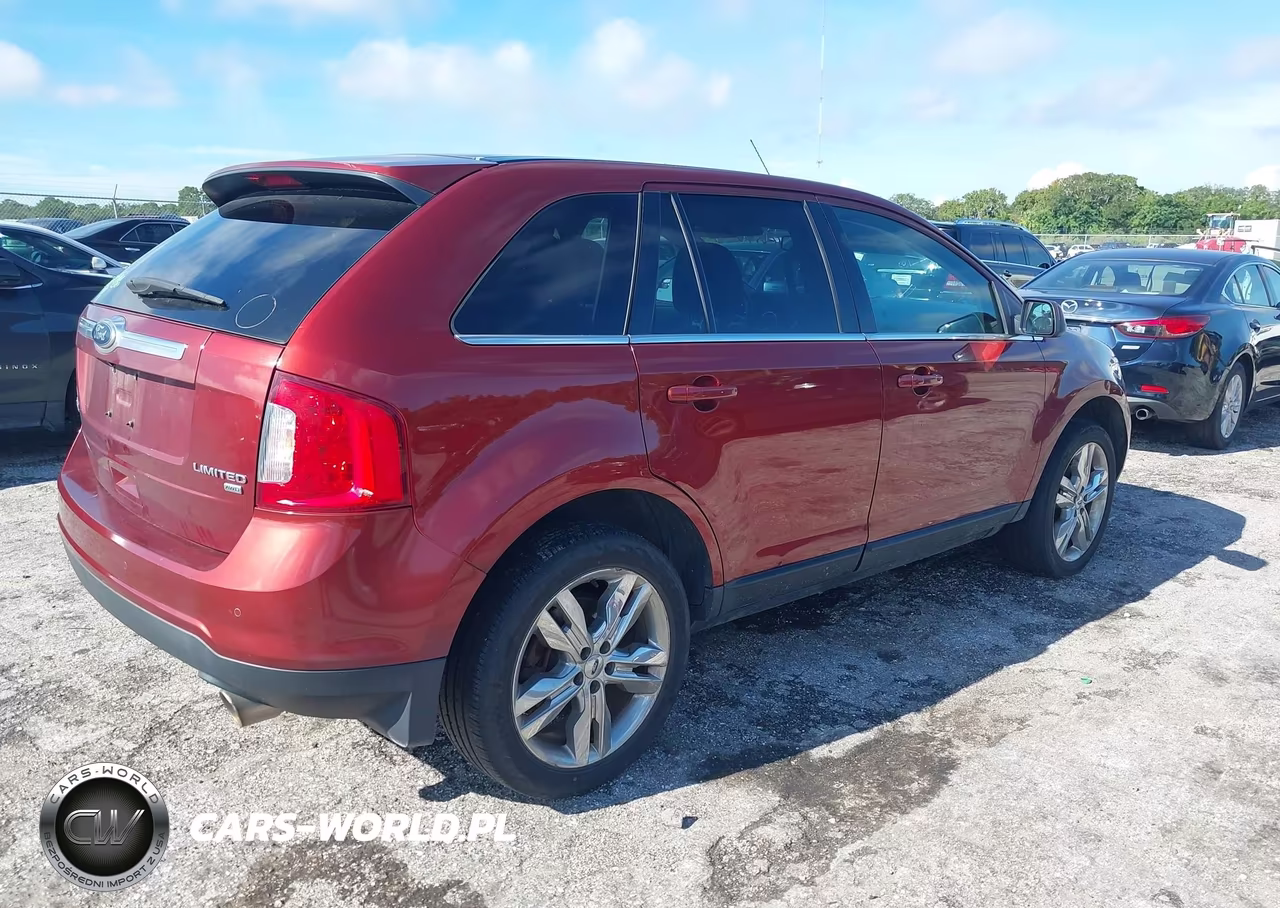 2014 Ford Edge Limited VIN:2FMDK4KC6EBB71959 - 4