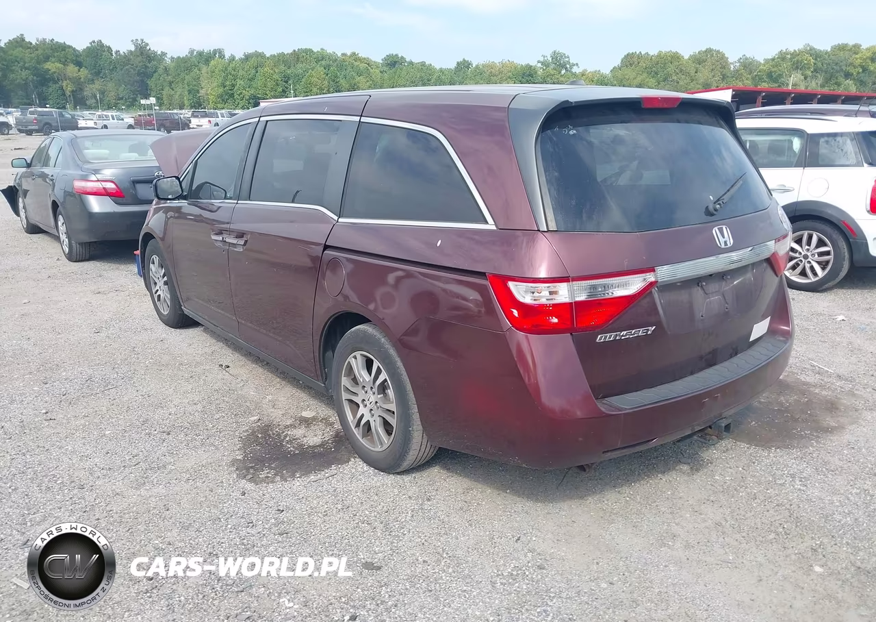 2012 Honda Odyssey Ex-L VIN:5FNRL5H64CB027048 - 3