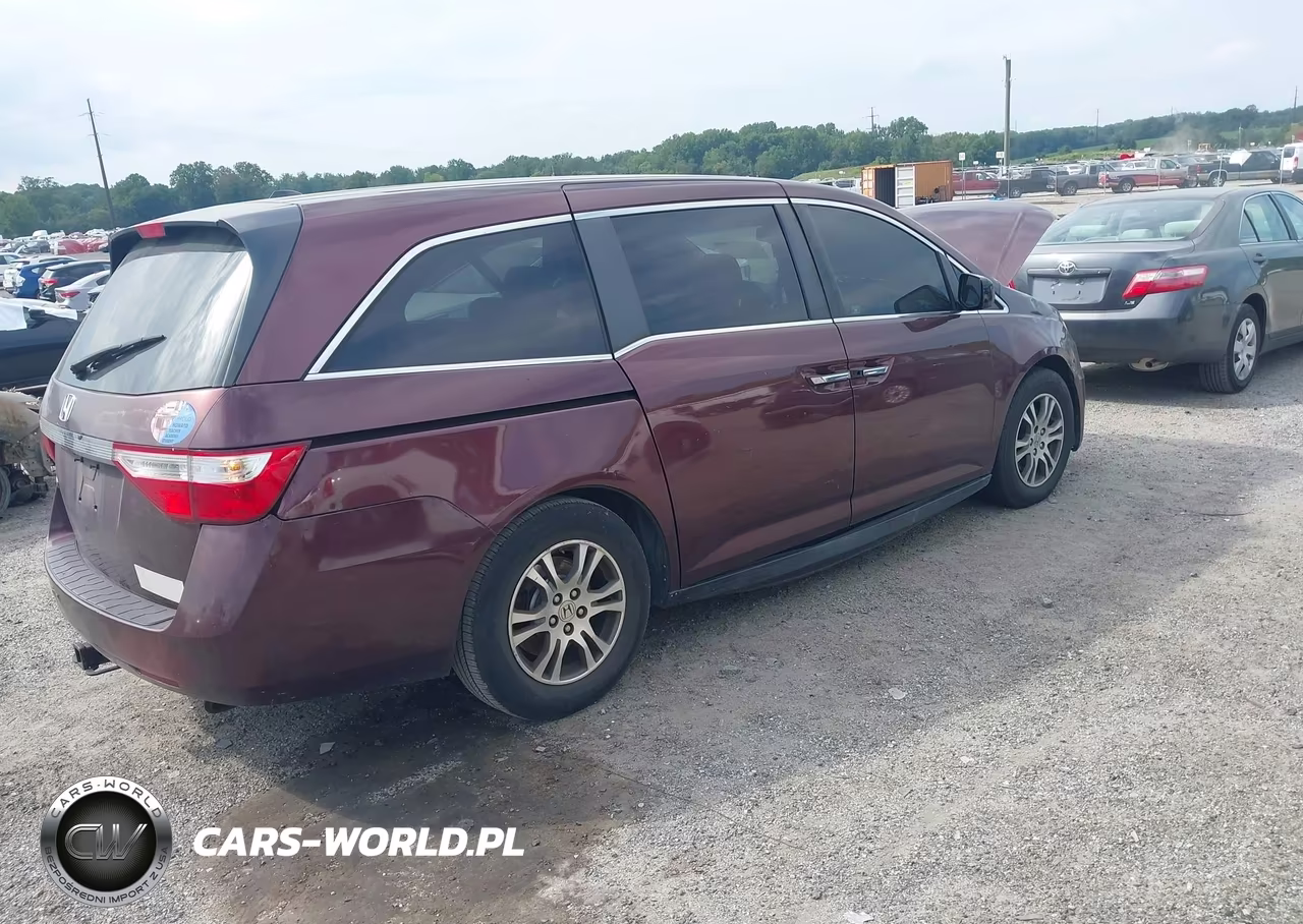 2012 Honda Odyssey Ex-L VIN:5FNRL5H64CB027048 - 4