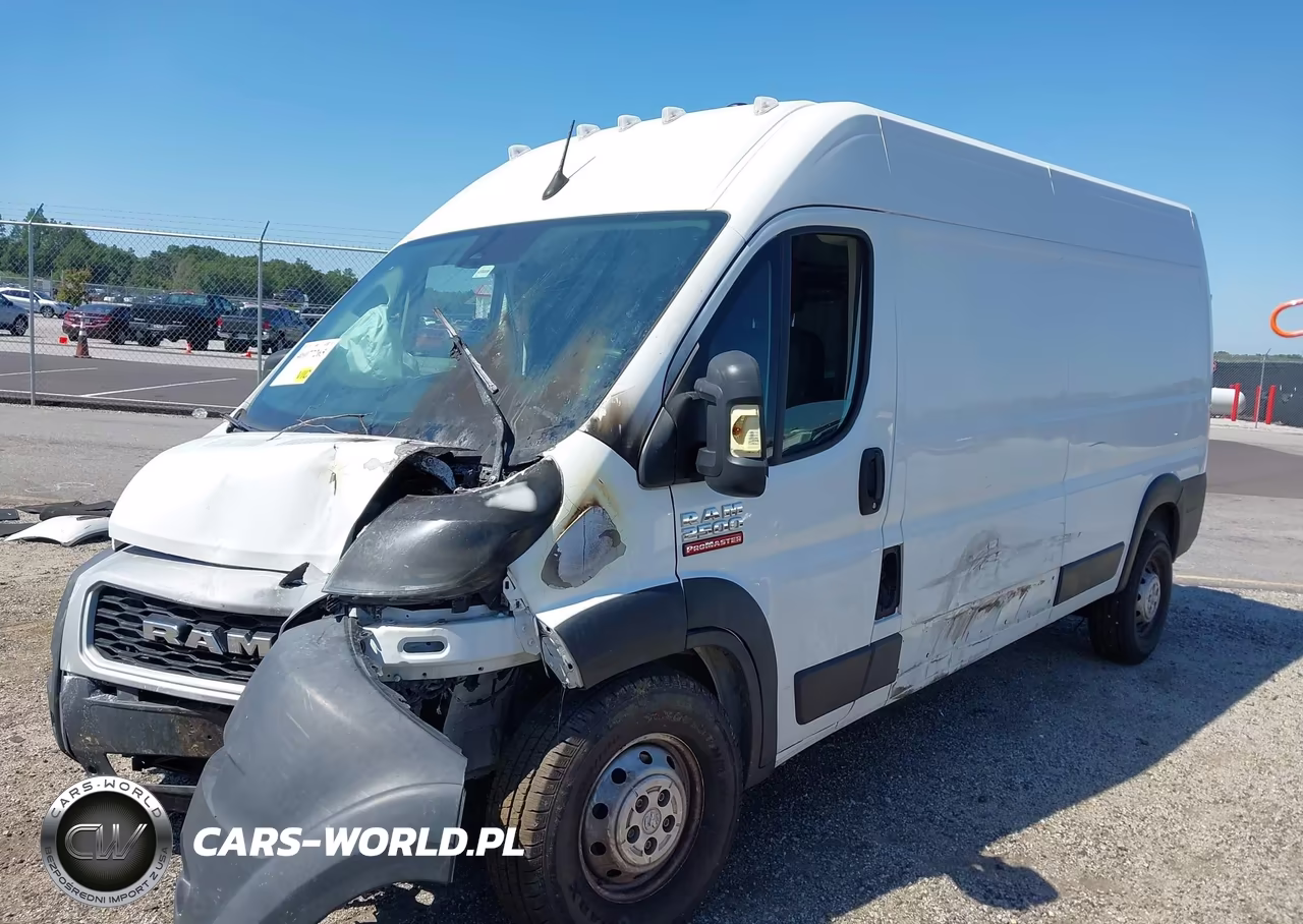 2022 Ram Promaster 2500 High Roof 159 Wb VIN:3C6LRVDG7NE133920 - 2