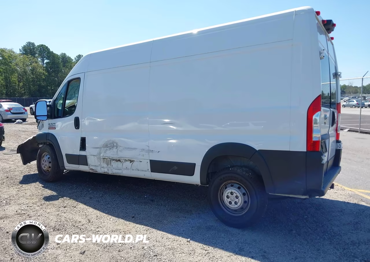 2022 Ram Promaster 2500 High Roof 159 Wb VIN:3C6LRVDG7NE133920 - 3