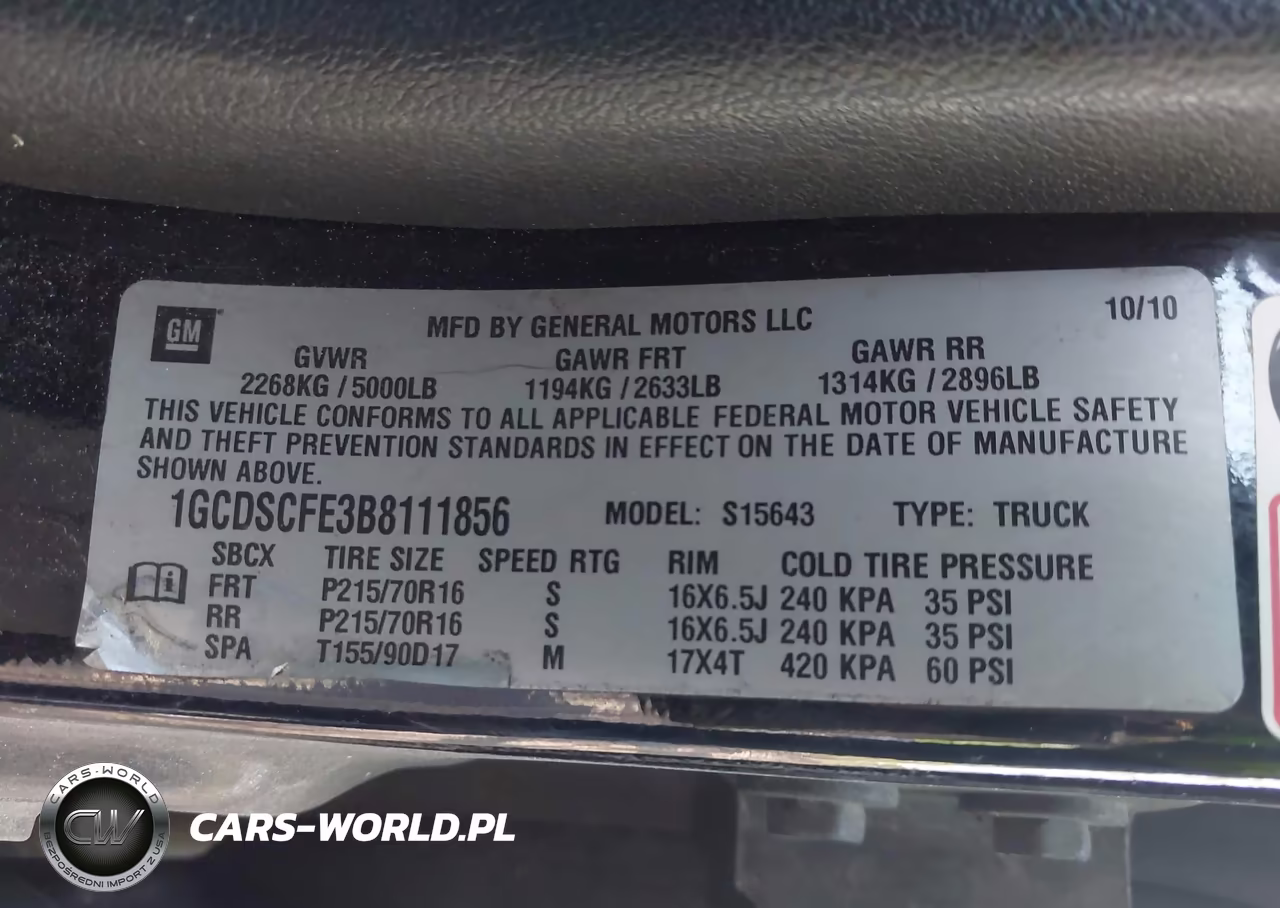 2011 Chevrolet Colorado 1Lt VIN:1GCDSCFE3B8111856 - 9