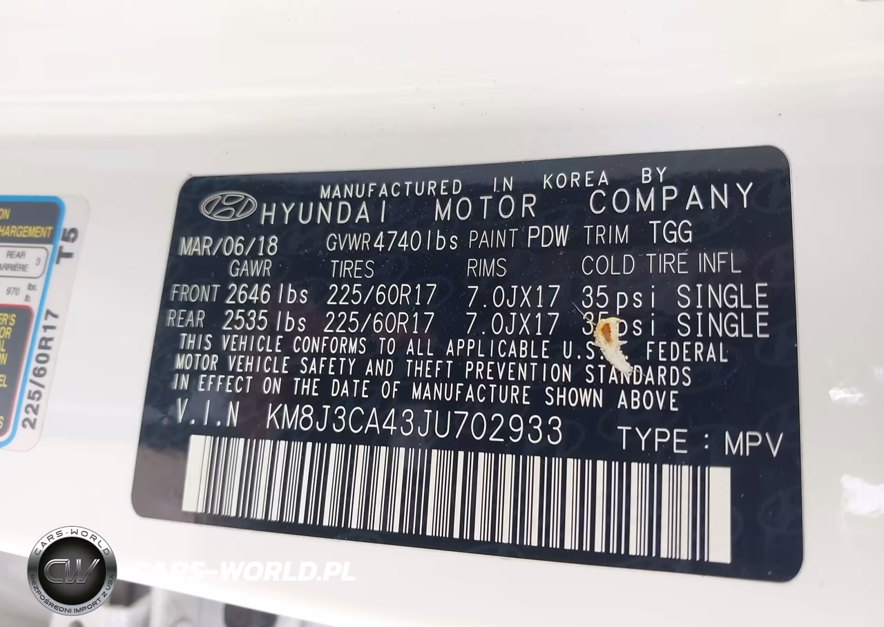 2018 Hyundai Tucson Sel VIN:KM8J3CA43JU702933 - 9