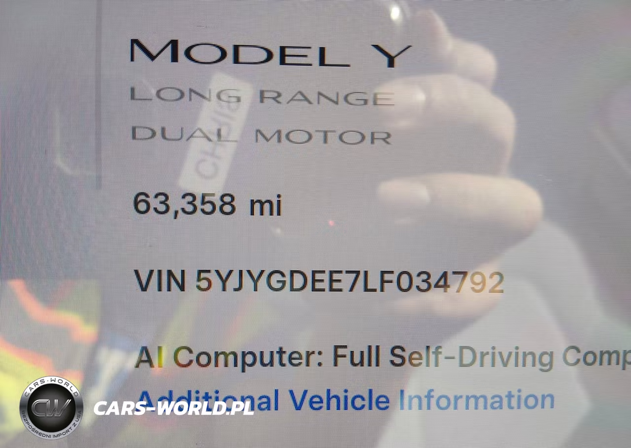 2020 Tesla Model Y Long Range Dual Motor All-Wheel Drive VIN:5YJYGDEE7LF034792 - 15