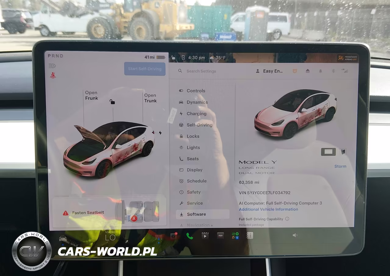 2020 Tesla Model Y Long Range Dual Motor All-Wheel Drive VIN:5YJYGDEE7LF034792 - 7