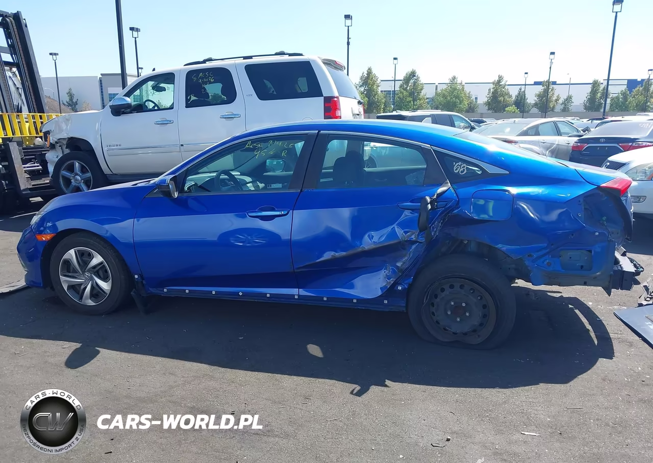 2020 Honda Civic Lx VIN:2HGFC2F65LH553656 - 15