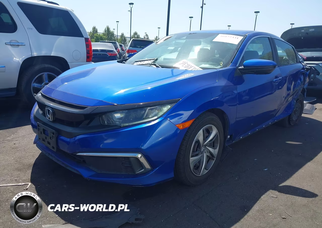 2020 Honda Civic Lx VIN:2HGFC2F65LH553656 - 2