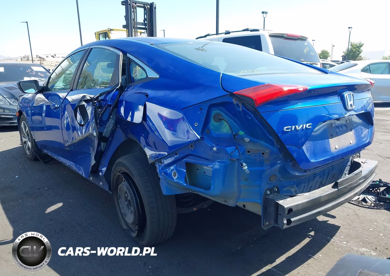 2020 Honda Civic Lx VIN:2HGFC2F65LH553656 - 3