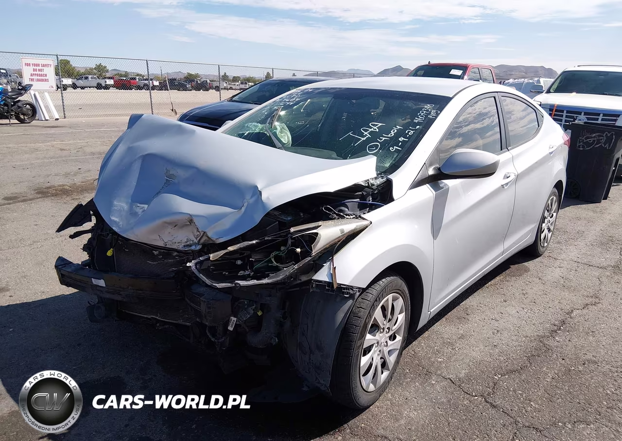 2012 Hyundai Elantra Gls VIN:5NPDH4AE0CH074604 - 2