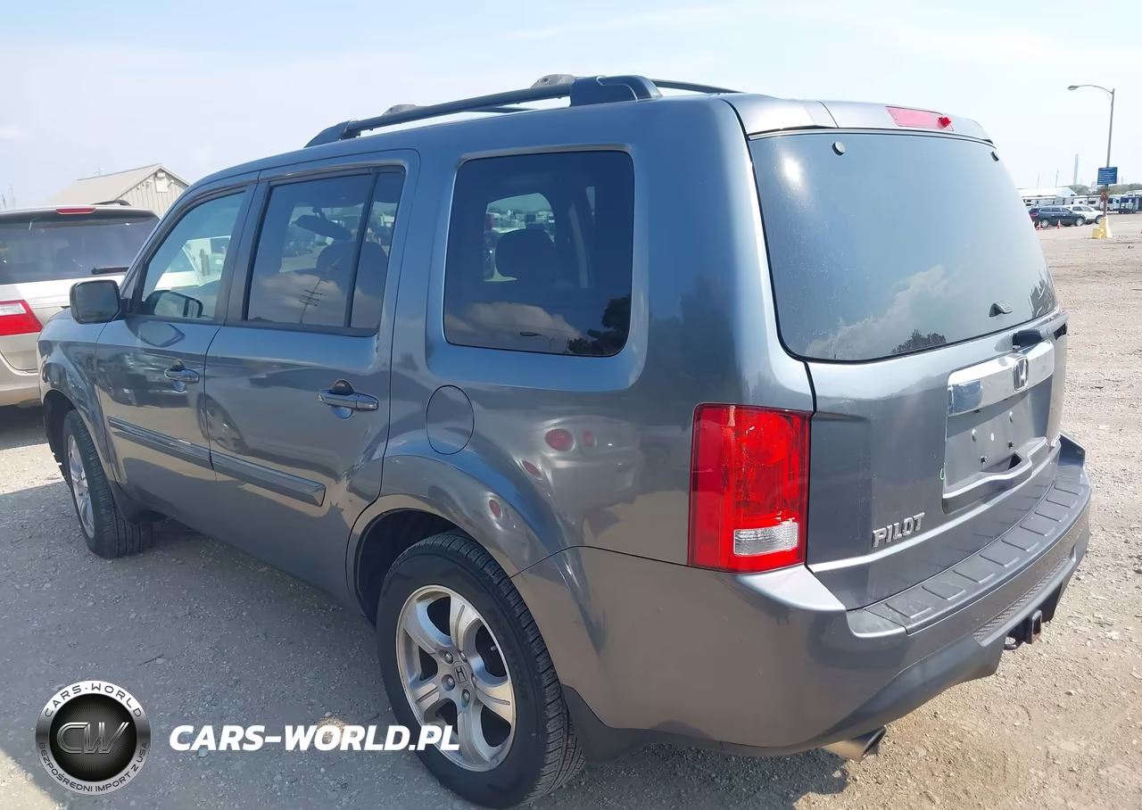 2013 Honda Pilot Ex-L VIN:5FNYF4H58DB022036 - 3