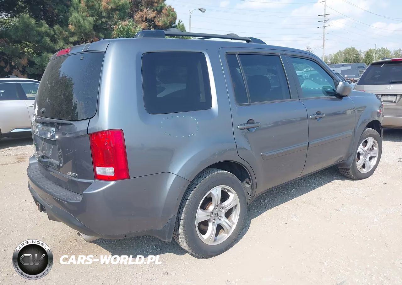2013 Honda Pilot Ex-L VIN:5FNYF4H58DB022036 - 4