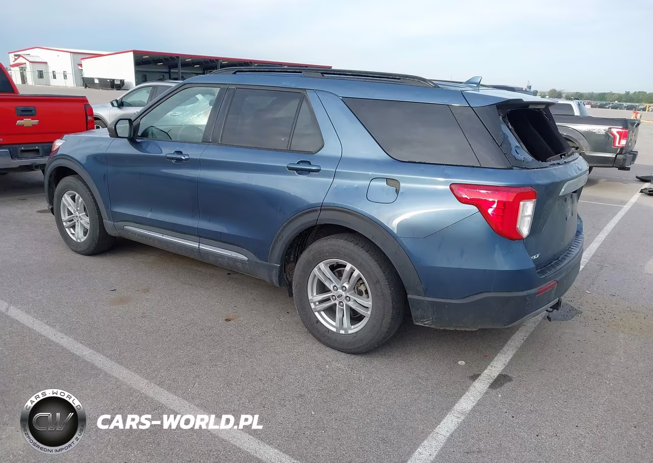 2020 Ford Explorer Xlt VIN:1FMSK8DH6LGB93358 - 3