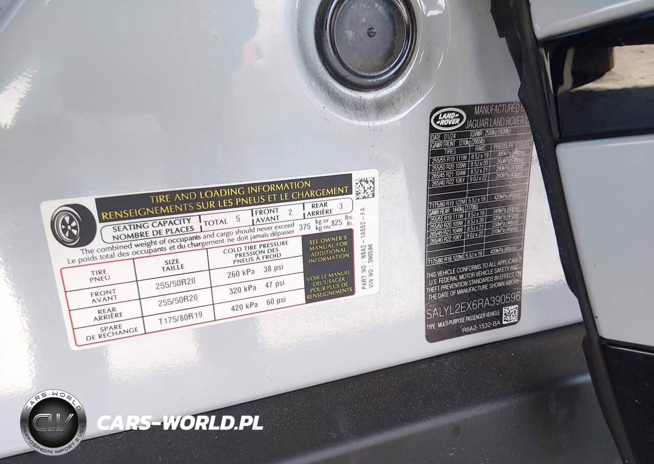 2024 Land Rover Range Rover Velar P250 Dynamic Se VIN:SALYL2EX6RA390596 - 9