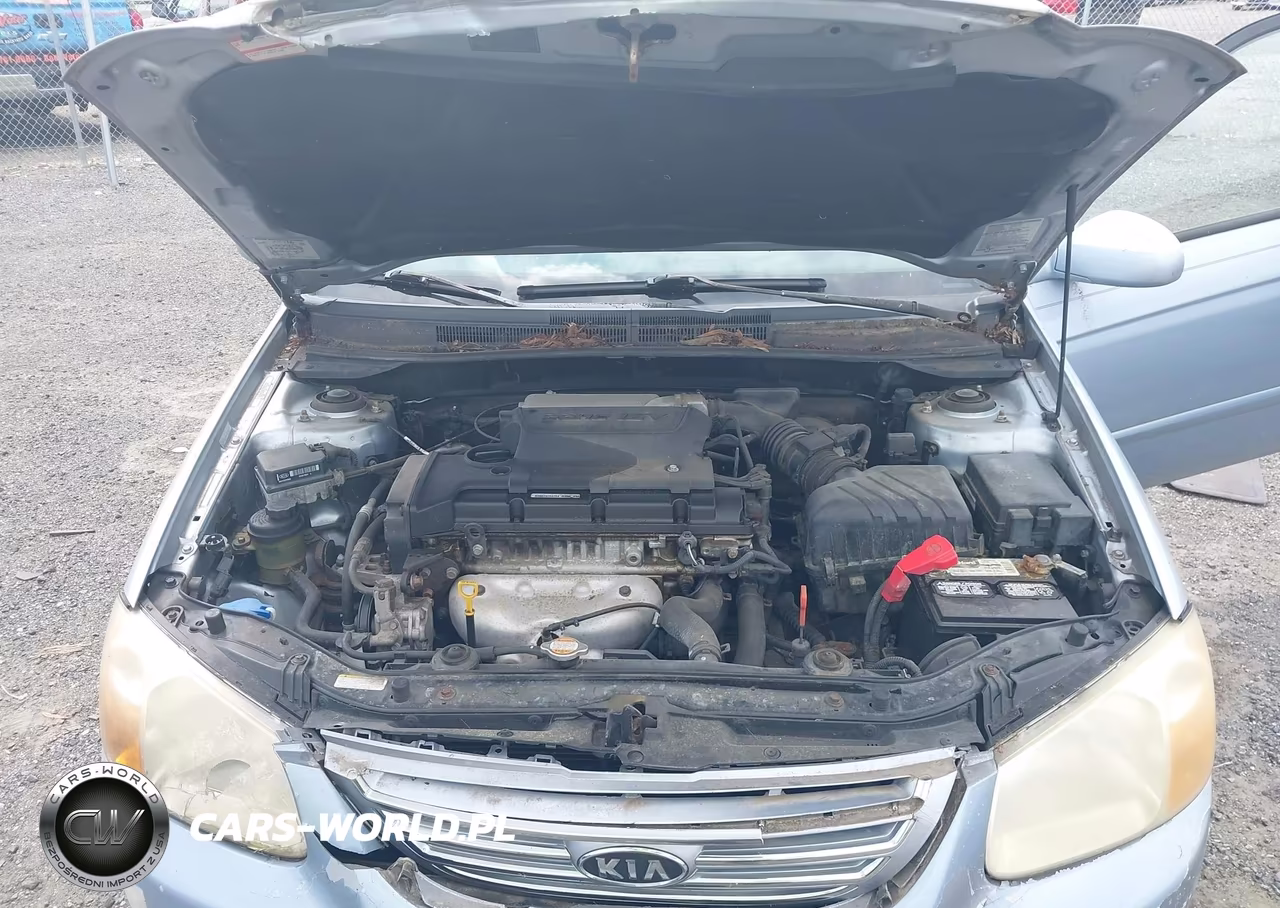 2007 Kia Spectra Ex VIN:KNAFE121X75451566 - 10