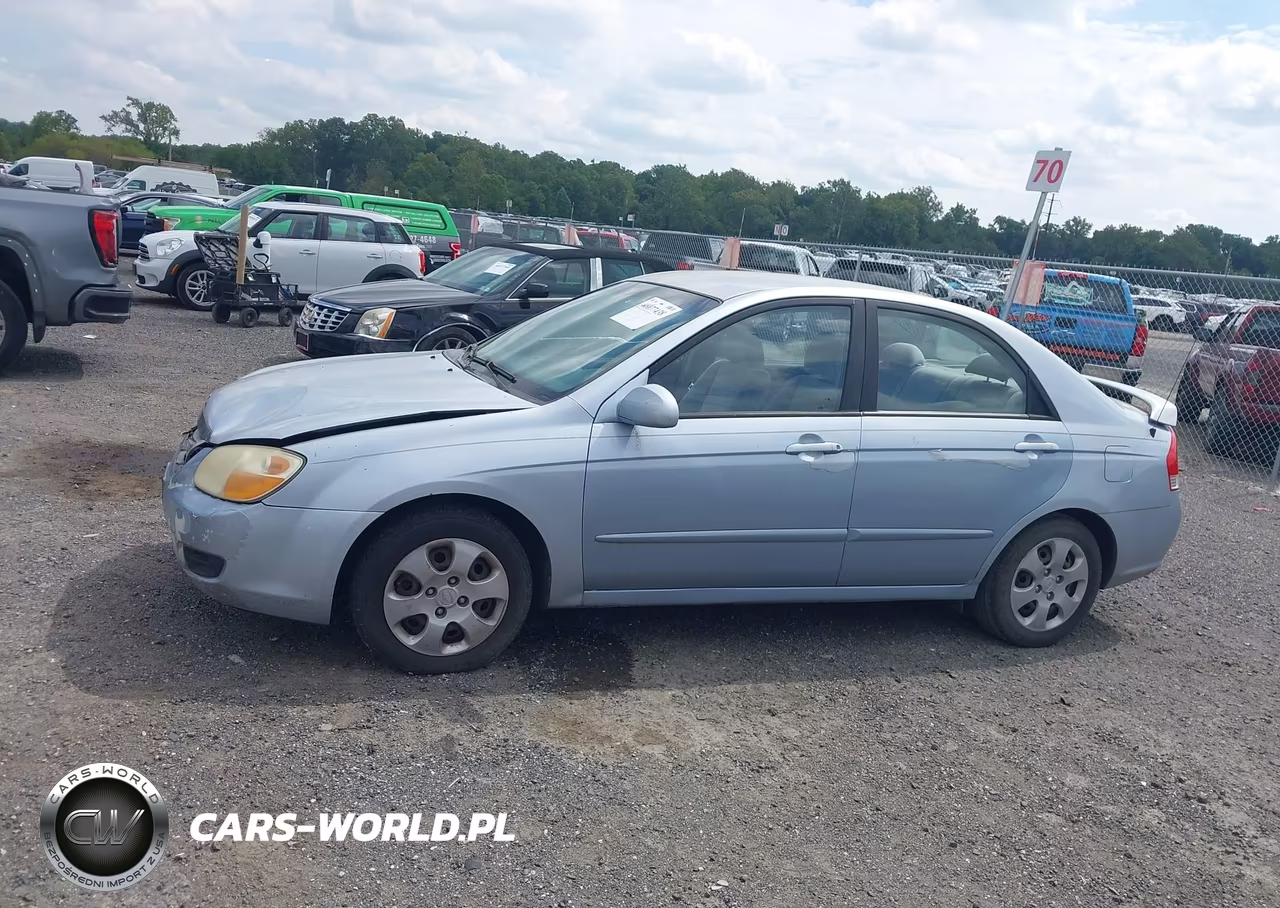 2007 Kia Spectra Ex VIN:KNAFE121X75451566 - 14
