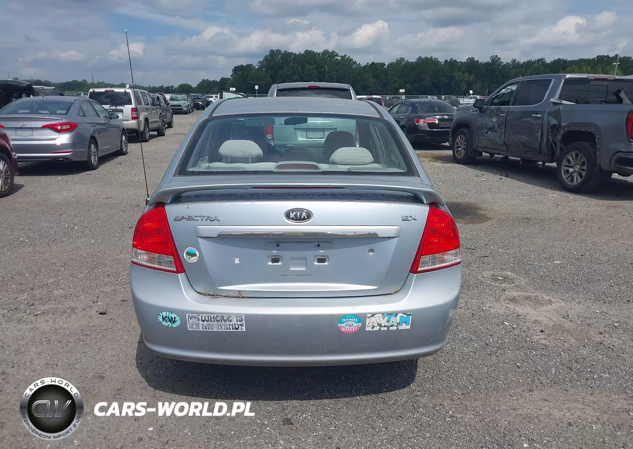 2007 Kia Spectra Ex VIN:KNAFE121X75451566 - 16