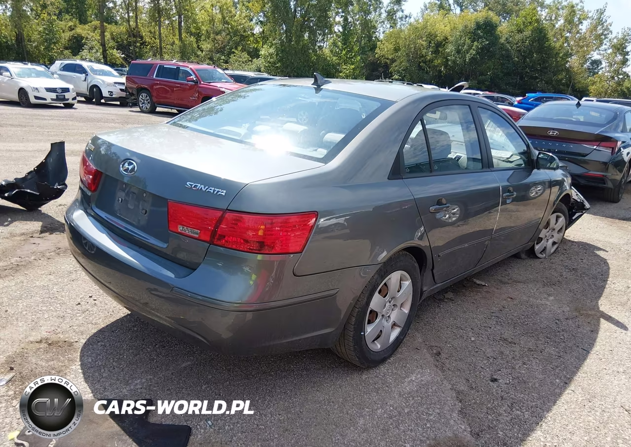 2009 Hyundai Sonata Gls VIN:5NPET46C29H425452 - 4