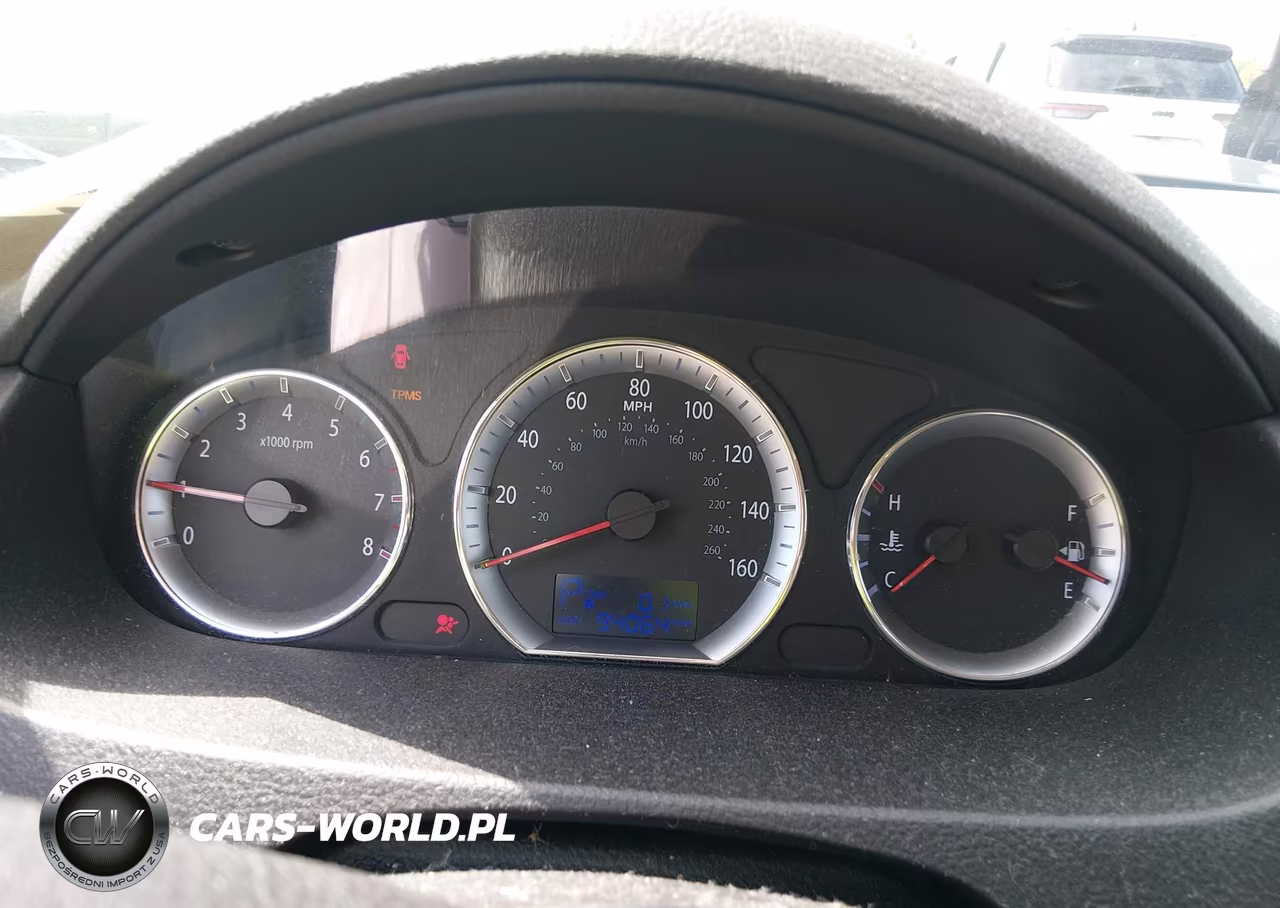 2009 Hyundai Sonata Gls VIN:5NPET46C29H425452 - 7