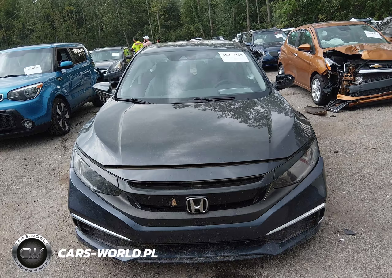 2020 Honda Civic Lx VIN:19XFC2F61LE029057 - 12