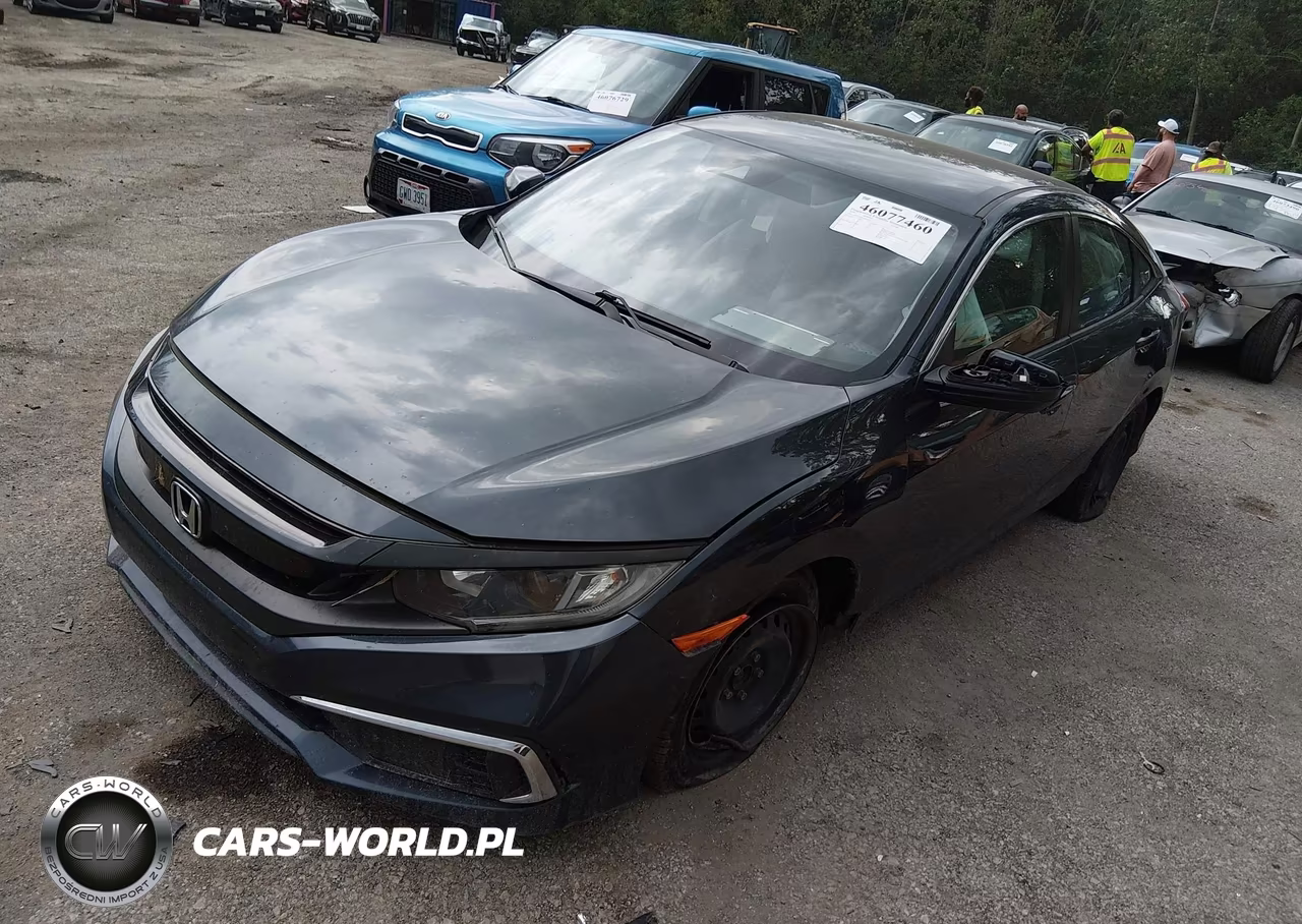 2020 Honda Civic Lx VIN:19XFC2F61LE029057 - 2