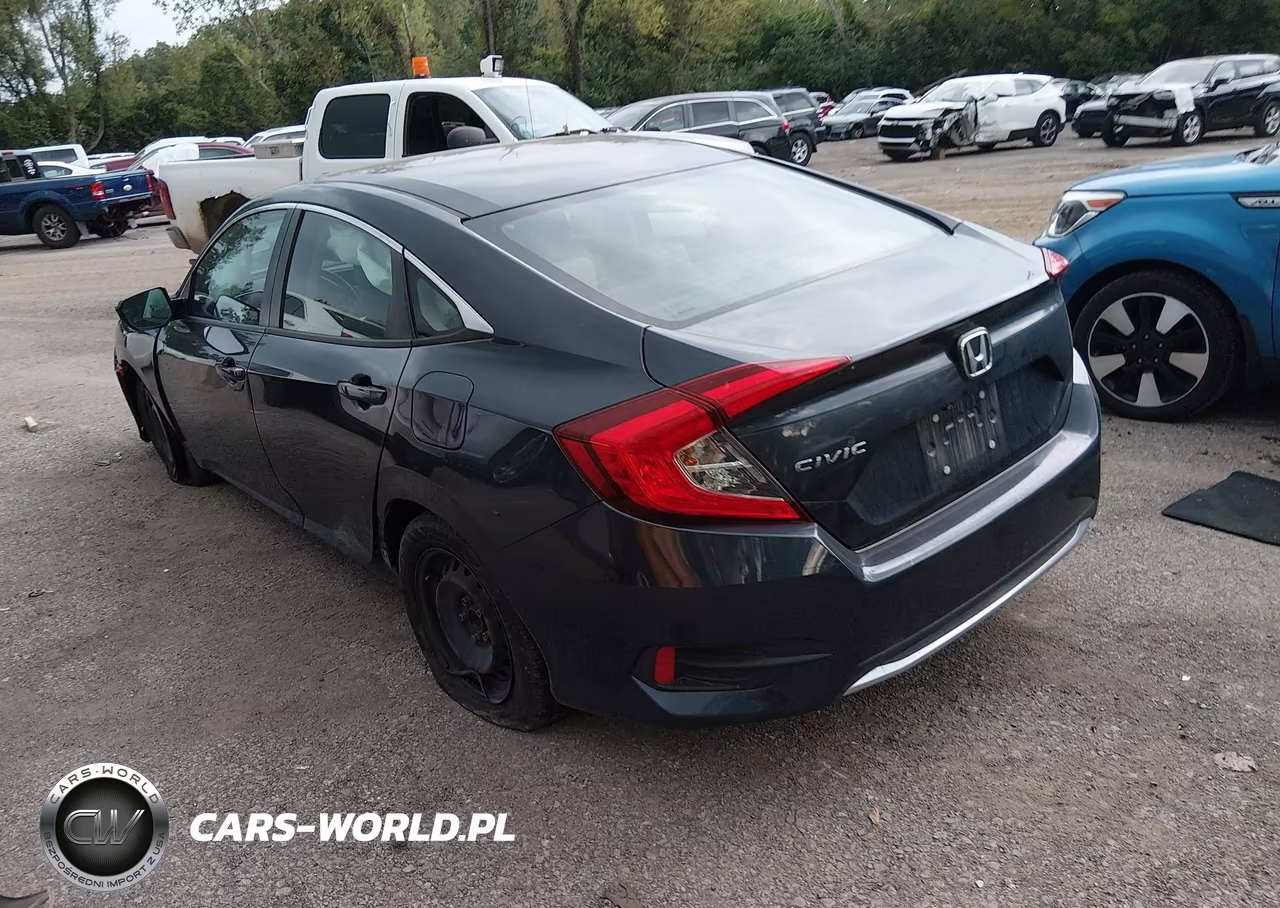 2020 Honda Civic Lx VIN:19XFC2F61LE029057 - 3