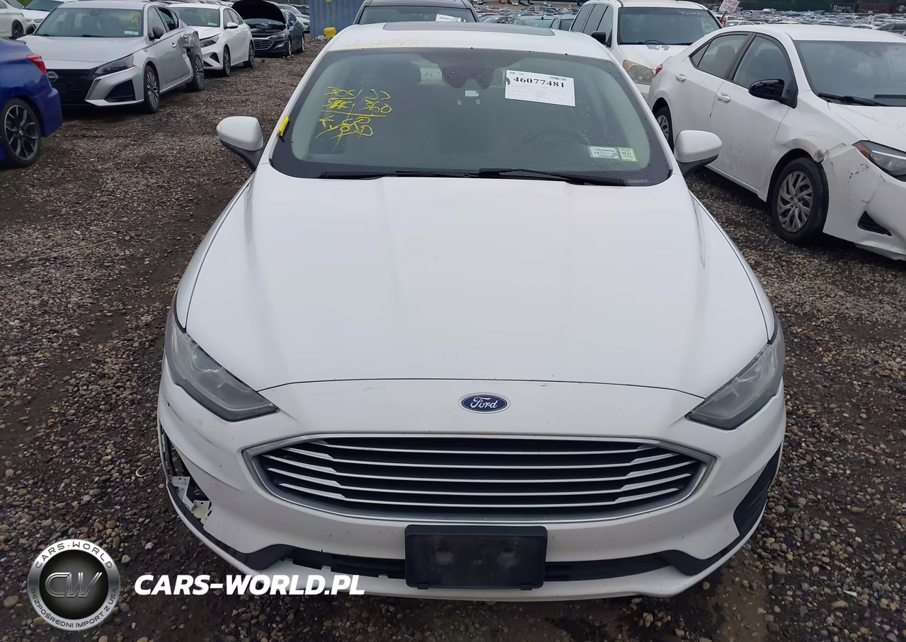 2019 Ford Fusion Se VIN:3FA6P0T94KR158334 - 12
