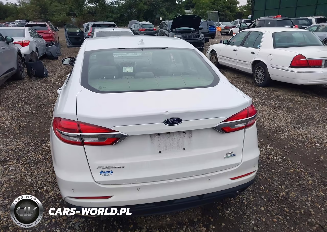2019 Ford Fusion Se VIN:3FA6P0T94KR158334 - 16