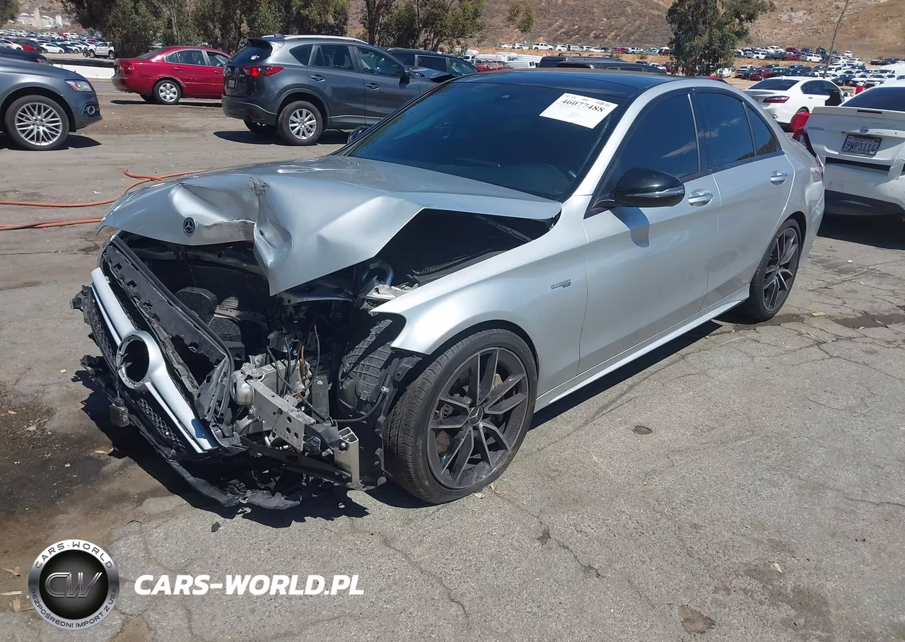 2019 Mercedes-Benz Amg C 43 4Matic VIN:55SWF6EB8KU309059 - 2