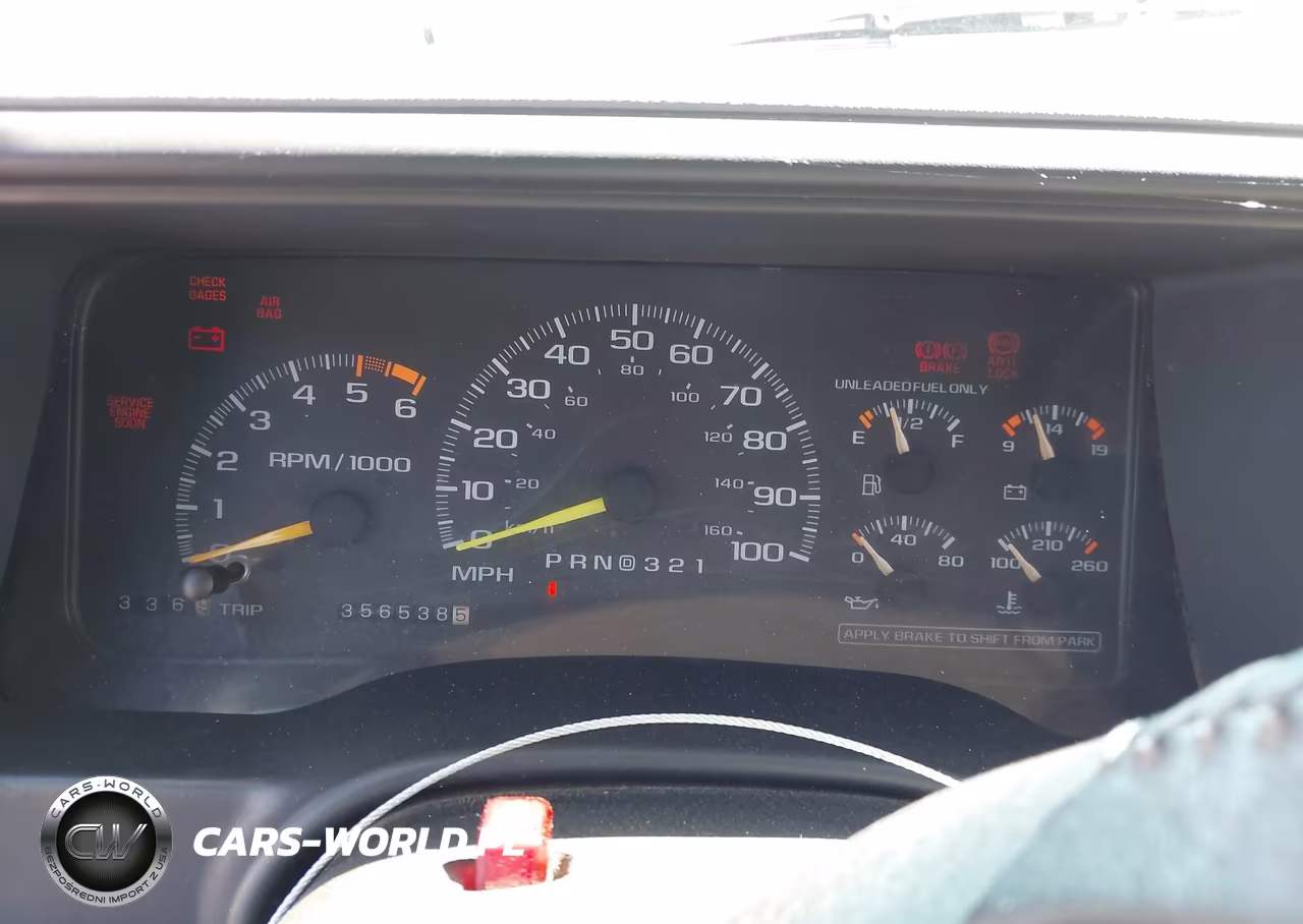 1996 Chevrolet Suburban K1500 VIN:1GNFK16R5TJ416065 - 7