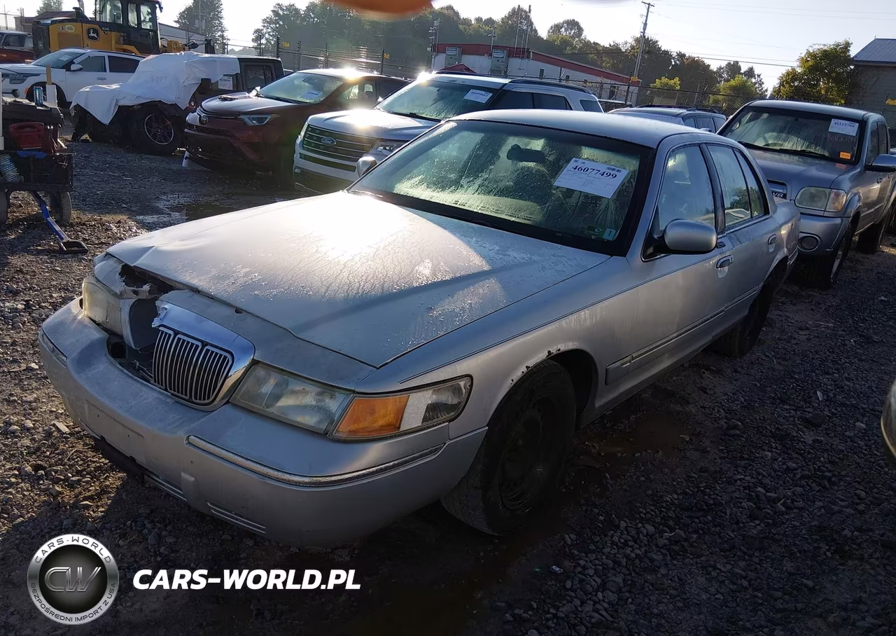 2001 Mercury Grand Marquis Gs VIN:2MEFM74W91X635872 - 2