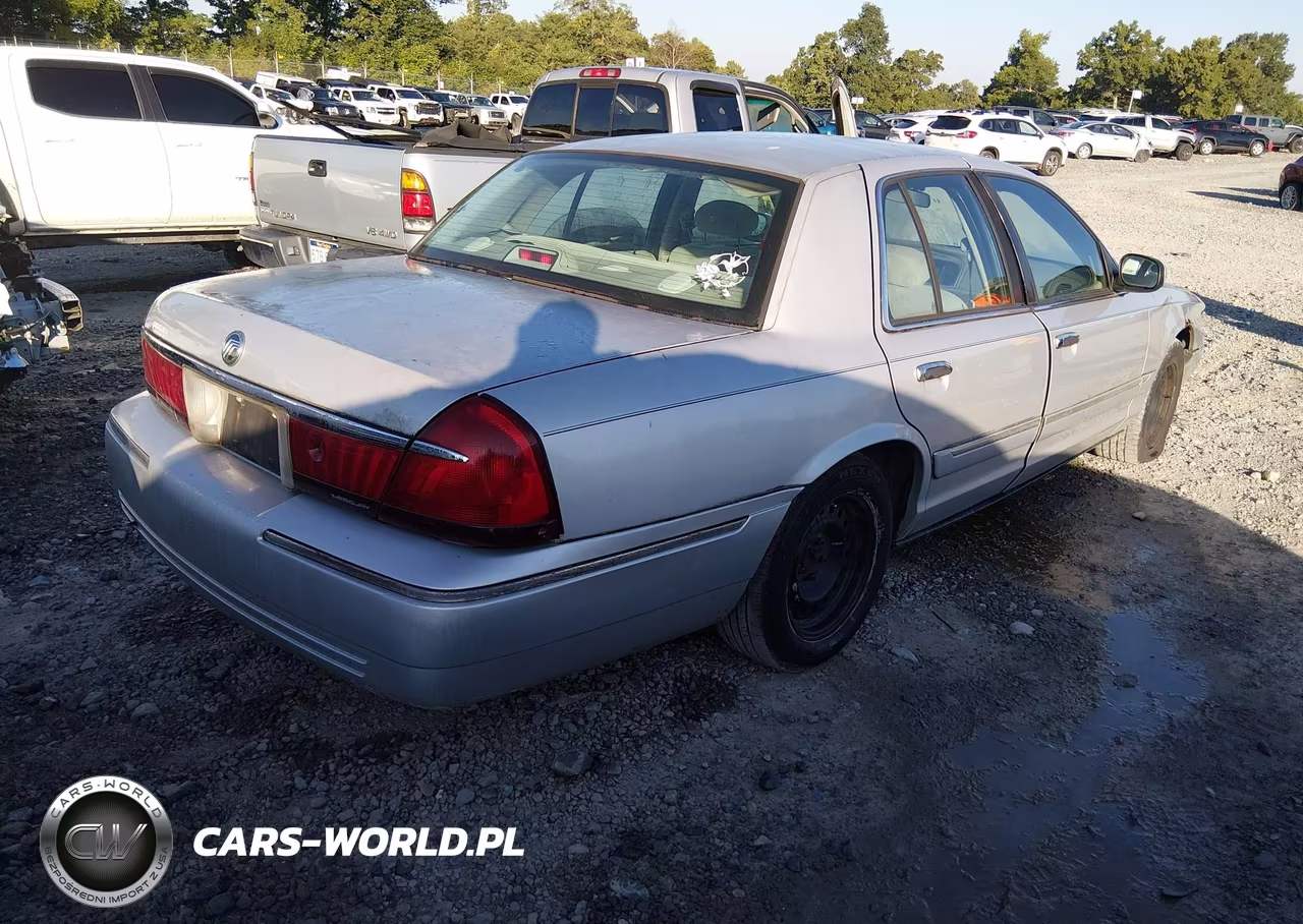 2001 Mercury Grand Marquis Gs VIN:2MEFM74W91X635872 - 4