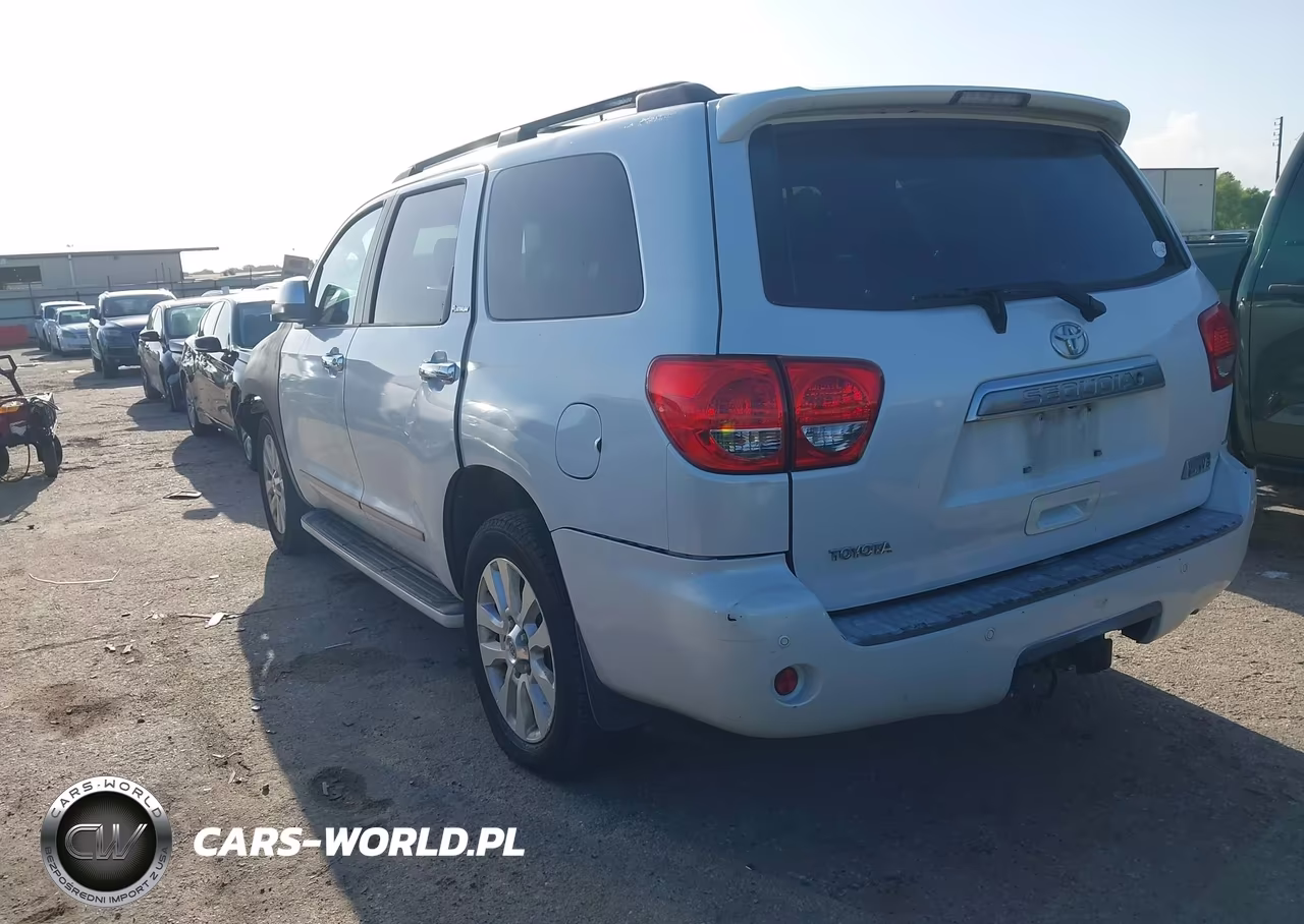 2008 Toyota Sequoia Platinum 5.7L V8 VIN:5TDZY67AX8S014353 - 3